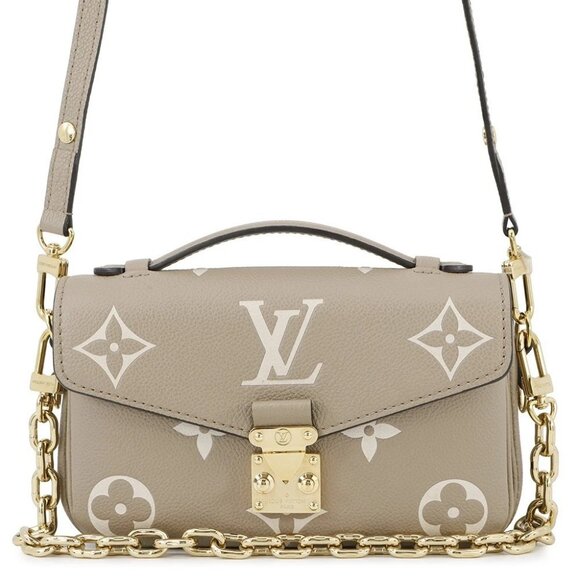 Louis Vuitton Handbags - LOUIS VUITTON Pochette Metis EW Monogram Empreinte Leather Tourterelle Claim...